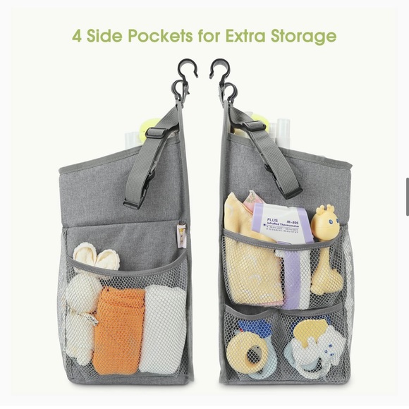 NEW, Maliton Baby Hanging Changing Table Diaper Organizer - Picture 12 of 13